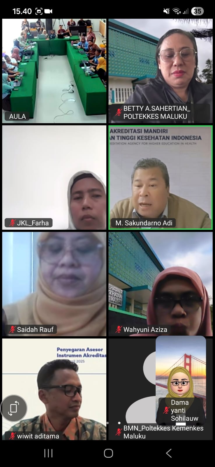 Nurturing Akreditasi Prodi Sanitasi